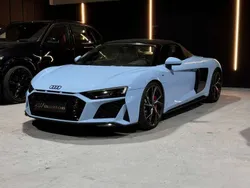Azul Usado 2021 Audi R8 Spyder Exclusive Descapotable | 149.990 € (Precio justo)