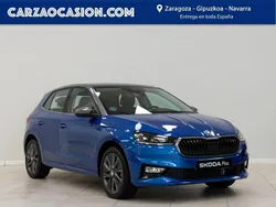 Azul Usado 2023 Skoda Fabia Berlina | 21.500 € (Precio justo)