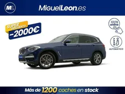 Azul Usado 2021 BMW X3 Performance SUV | 28.985 € (Super precio)