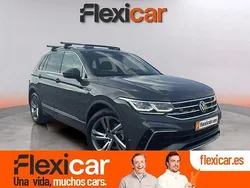 Gris Usado 2021 VW Tiguan R-line SUV | 31.990 € (Precio justo)