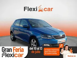 Azul Usado 2018 Skoda Fabia Ambition Berlina | 9390 € (Precio justo)