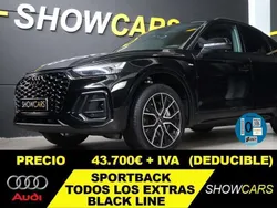 Negro Usado 2022 Audi Q5 Sportback Ambiente SUV | 42.700 €