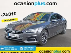 Gris Usado 2018 Audi A5 Sportback Sport Berlina | 27.991 € (Buen precio)