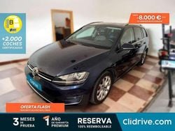 Azul Usado 2015 VW Golf VII Sport Familiar | 7490 € (Buen precio)