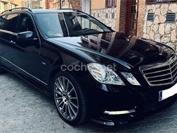 Negro Usado 2010 Mercedes E350 Avantgarde Familiar | 13.900 € (Un poco caro)