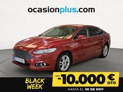 Rojo Usado 2017 Ford Mondeo Titanium Berlina | 16.990 € (Precio justo)