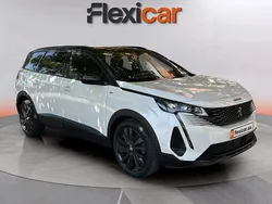 Blanco Usado 2021 Peugeot 5008 GT Monovolumen | 22.790 € (Precio justo)