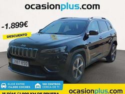 Negro Usado 2018 Jeep Cherokee Limited SUV | 18.991 € (Precio justo)