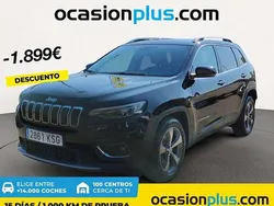 Negro Usado 2018 Jeep Cherokee Limited SUV | 18.991 € (Precio justo)