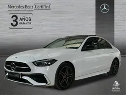 Blanco Usado 2024 Mercedes C200 Berlina | 43.990 € (Precio justo)