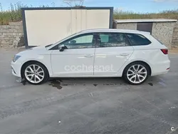 Blanco Usado 2017 Seat Leon ST FR Familiar | 13.900 € (Precio justo)