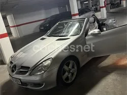 Gris / plata Usado 2006 Mercedes SLK200 Descapotable | 9200 € (Precio justo)