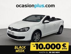 Blanco Usado 2012 VW Golf Cabriolet Descapotable | 11.250 € (Precio justo)