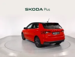 Rojo Usado 2022 Skoda Fabia Style | 18.000 € (Precio justo)