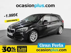 Negro Usado 2021 BMW 225 Active Tourer iPerformance Monovolumen | 19.900 € (Buen precio)