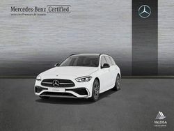 Blanco Usado 2022 Mercedes C300 AMG line Familiar | 43.400 € (Un poco caro)