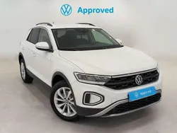 Blanco Usado 2024 VW T-Roc Life SUV | 28.750 € (Precio justo)