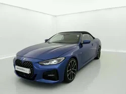 Azul Usado 2022 BMW 420 Descapotable | 37.350 € (Precio justo)