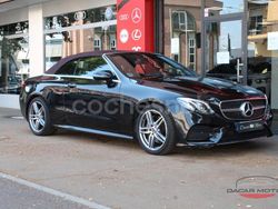 Negro Usado 2019 Mercedes E220 Descapotable | 39.950 € (Precio justo)