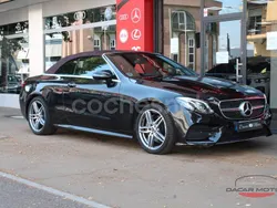 Negro Usado 2019 Mercedes E220 Descapotable | 41.950 € (Precio justo)
