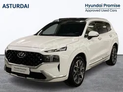 Blanco Usado 2023 Hyundai Santa Fe Style SUV | 44.990 € (Un poco caro)