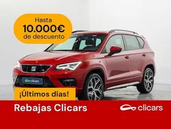 Rojo Usado 2018 Seat Ateca 4Drive SUV | 21.690 € (Precio justo)