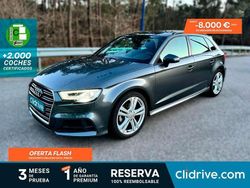Gris Usado 2020 Audi A3 Sportback S-Line Utilitario | 20.290 € (Buen precio)