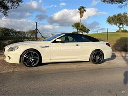 Blanco Usado 2015 BMW 640 Cabriolet Descapotable | 29.800 € (Precio justo)