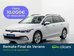 Blanco Usado 2021 VW Golf VIII Life Familiar | 16.590 € (Buen precio)