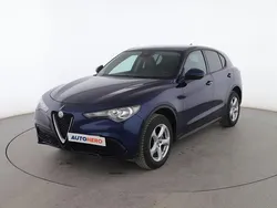 Azul Usado 2018 Alfa Romeo Stelvio Super SUV | 22.699 € (Buen precio)