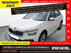 Blanco Usado 2021 Skoda Kamiq Ambition SUV | 14.990 € (Precio justo)