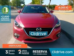 Rojo Usado 2016 Mazda 3 Luxury Utilitario | 13.490 € (Buen precio)
