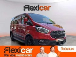 Rojo Usado 2020 Ford Tourneo Custom Titanium Monovolumen | 33.990 € (Un poco caro)