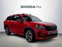 Rojo metalizado Nuevo 2025 Skoda Kodiaq SportLine SUV | 45.500 € (Precio justo)