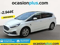 Blanco Usado 2023 Ford S-MAX Titanium Monovolumen | 29.446 € (Caro)