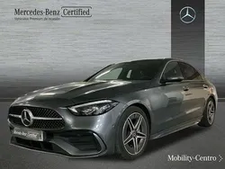 Gris Usado 2021 Mercedes C220 Berlina | 38.900 € (Un poco caro)