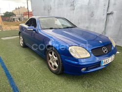 Azul Usado 2001 Mercedes SLK230 Descapotable | 3999 € (Buen precio)