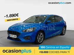 Azul Usado 2020 Ford Focus ST-Line Berlina | 19.900 € (Precio justo)