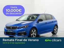 Blanco Usado 2021 Peugeot 308 GTi Berlina | 15.290 € (Precio justo)