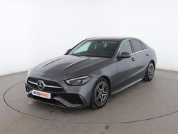 Gris Usado 2021 Mercedes C200 AMG line Berlina | 37.599 € (Precio justo)