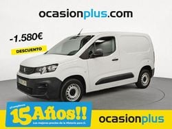 Blanco Usado 2021 Peugeot Partner Premium Van | 11.890 € (Precio justo)