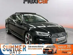 Negro Usado 2018 Audi A5 Sportback S-Line Berlina | 28.990 € (Buen precio)