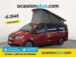 Rojo Usado 2021 Mercedes V250 Marco Polo Monovolumen | 69.900 €