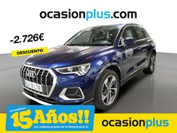 Azul Usado 2021 Audi Q3 Advanced Plus SUV | 29.990 € (Precio justo)