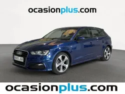 Azul Usado 2015 Audi A3 Sportback S-Line Utilitario | 17.450 € (Precio justo)
