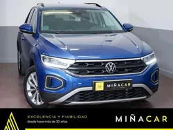 Azul Usado 2023 VW T-Roc Life SUV | 20.525 € (Precio justo)