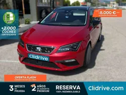 Rojo Usado 2018 Seat Leon ST XCELLENCE Familiar | 15.890 € (Precio justo)