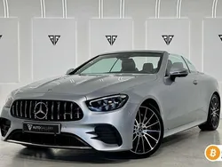 Gris Usado 2021 Mercedes E220 Descapotable | 49.500 € (Un poco caro)
