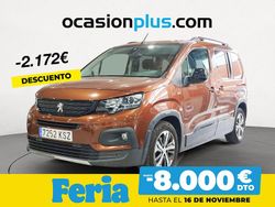 Marrón Usado 2019 Peugeot Rifter GT-line Monovolumen | 16.980 € (Precio justo)