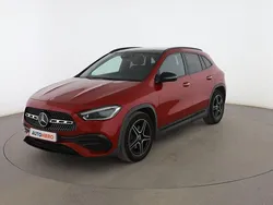 Rojo Usado 2021 Mercedes GLA200 AMG line SUV | 34.799 € (Precio justo)